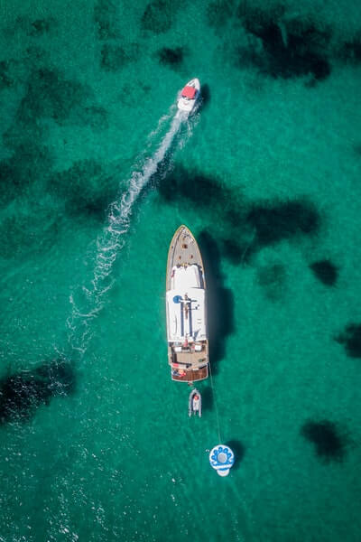 Boat in water